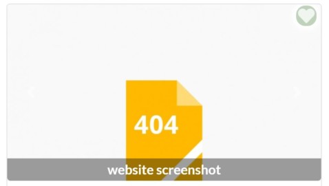 Example of 404 screenshot.