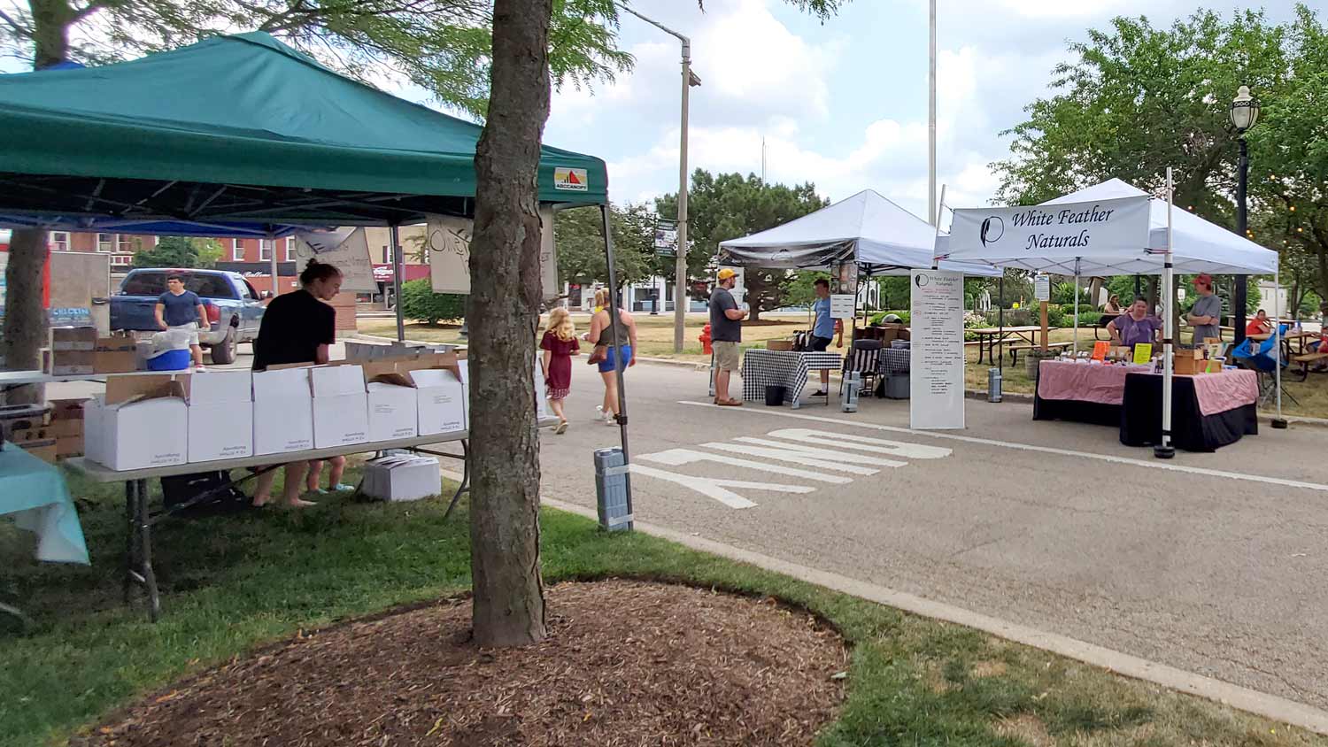 More vendors at the Downtown Crystal Lake Farmers Market.