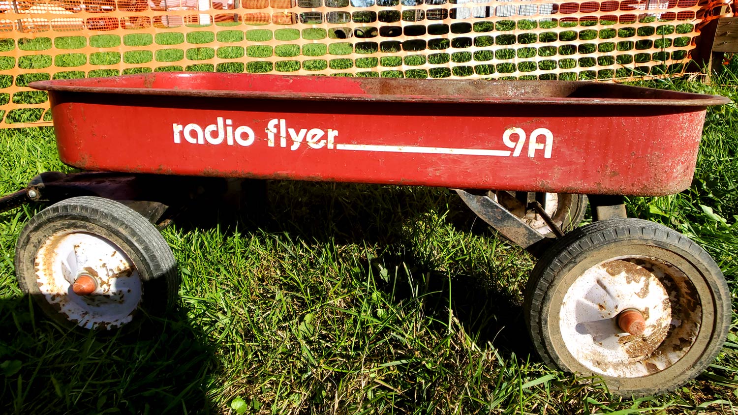 Radio Flyer 9A wagon at Cody's Farm and Orchard.