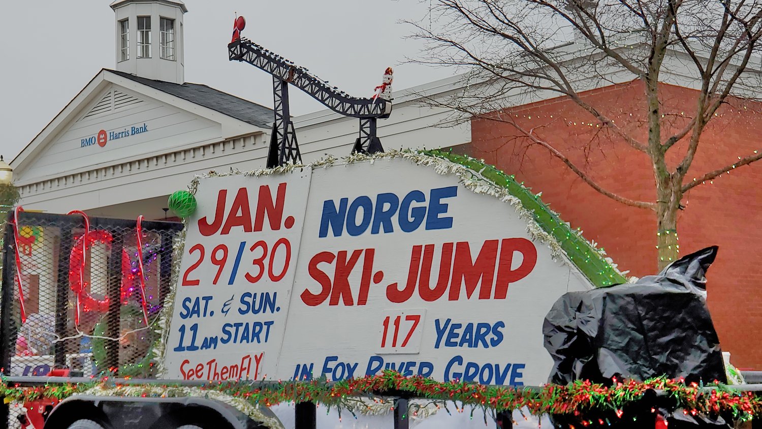 Norge Ski Jump float.