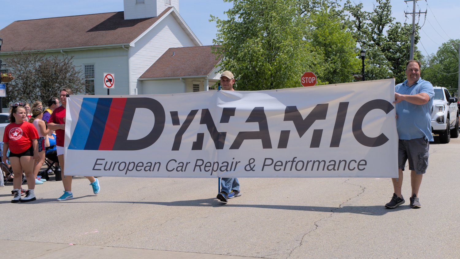 Dynamic European Car Repair & Performance banner.