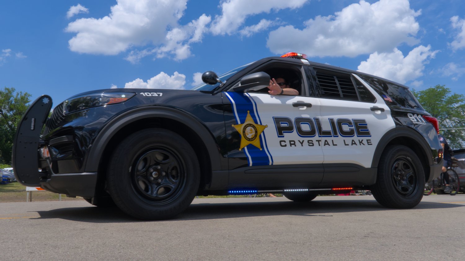 Crystal Lake Police car.