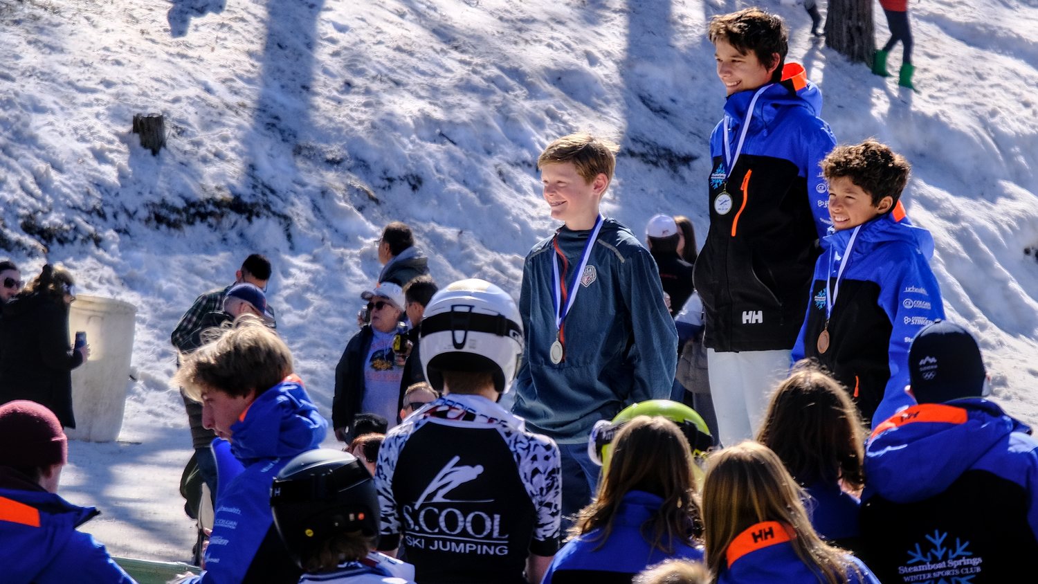 Award ceremony from Saturday's jumps at the 118th Annual Norge Ski Club Winter Tournament.