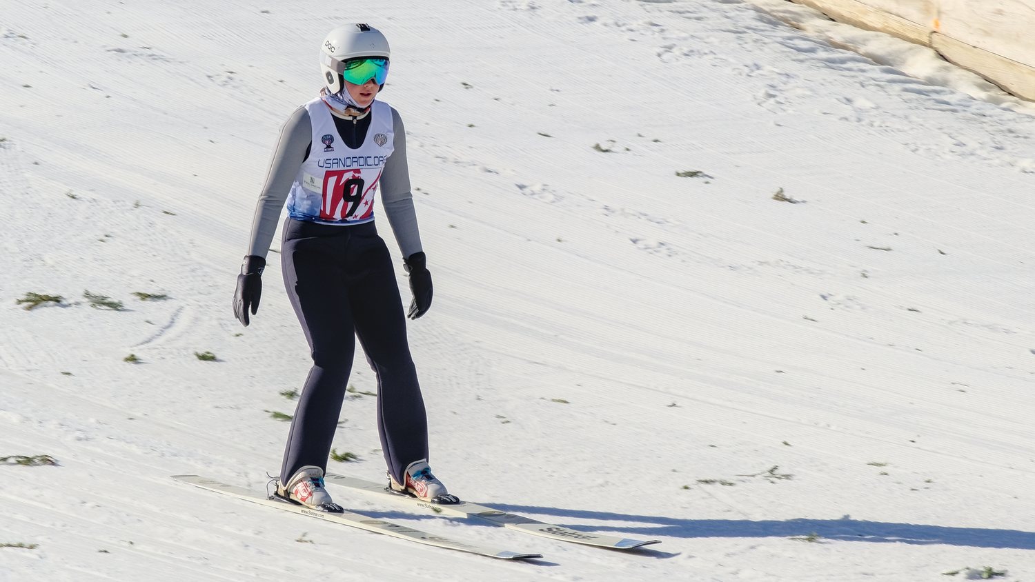 Emma Russell from Steamboat Springs Winter Sports Club at the 118th Annual Norge Ski Club Winter Tournament.