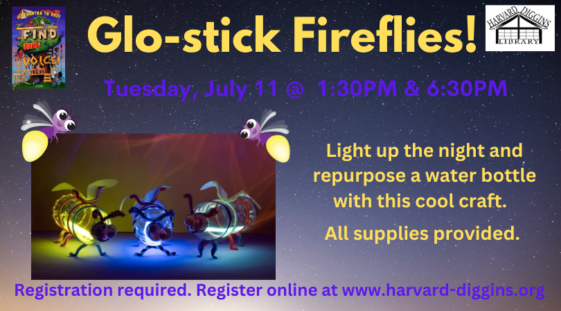 July 11 Glo Stick Fireflies 1