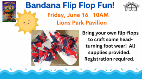 June 16 Bandana Flip Flops 478x266