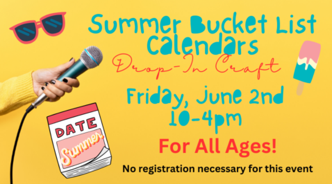 June 2 Summer Bucket List Calendars 478x266
