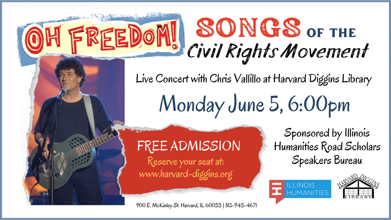 June 5 Oh Freedom Songs of the Civil Rights Movement 1 1500x844