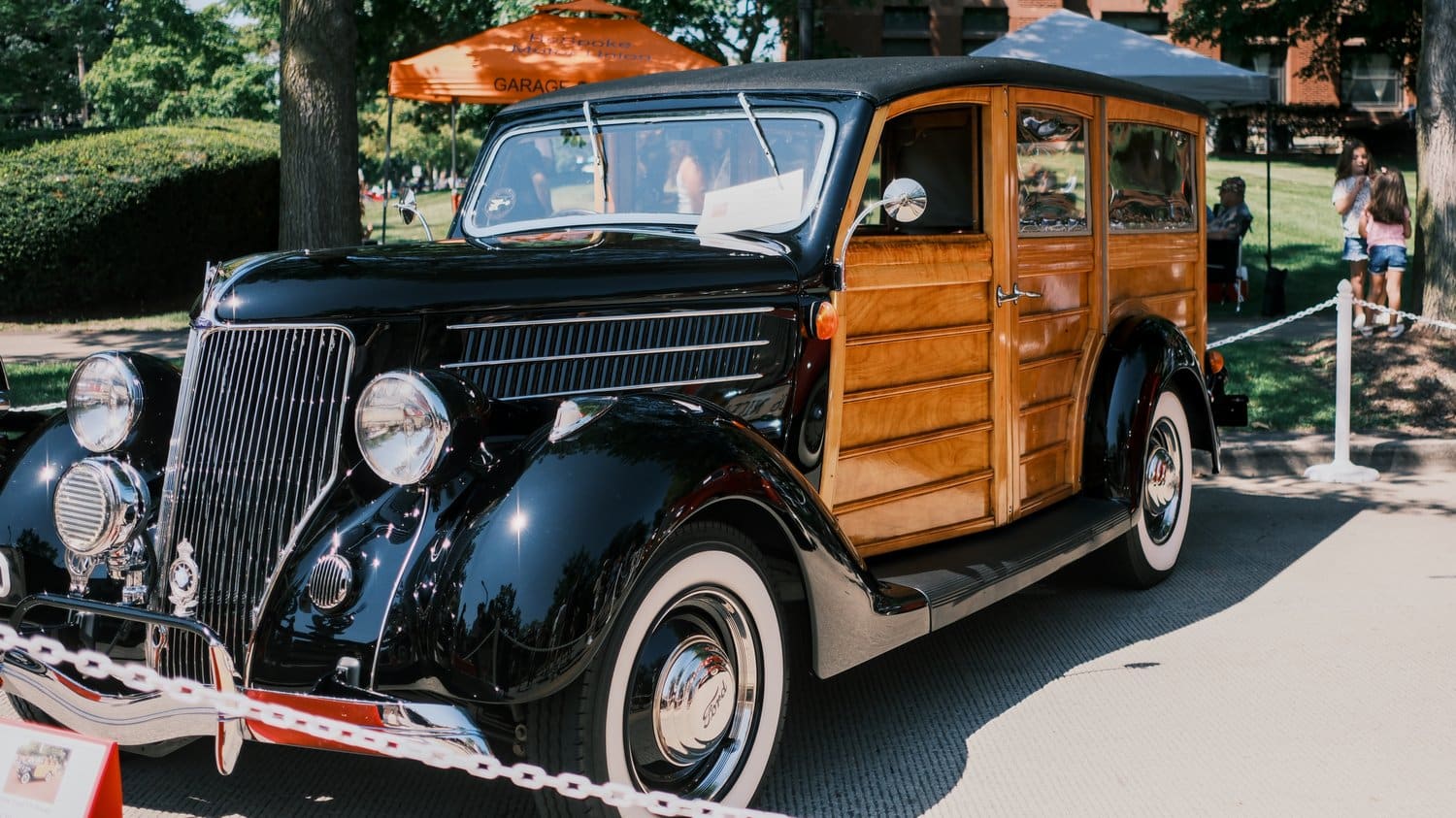 Iconic Ford Woody Wagon.