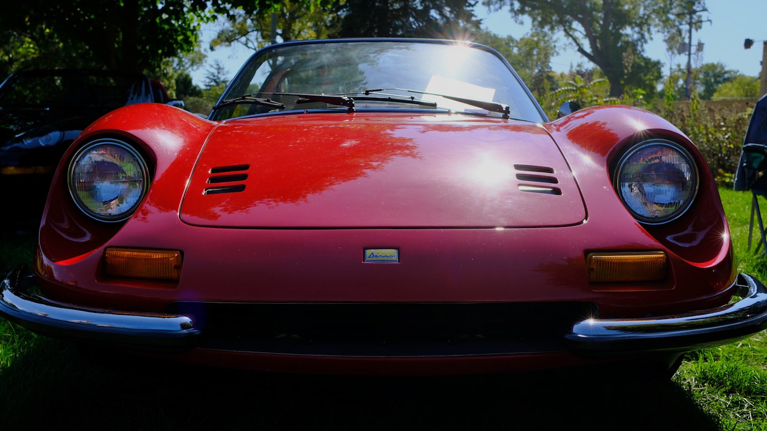 The rare Ferrari Dino GTS.