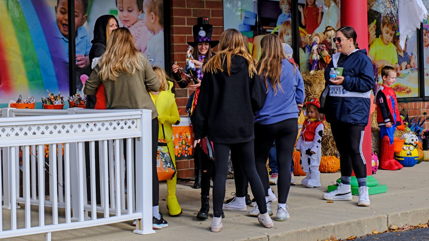 Halloween Walk helping businesses connect with parents.