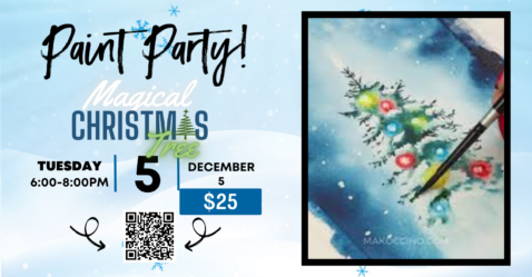 Magical Christmas Tree Facebook Event Banner 478x249