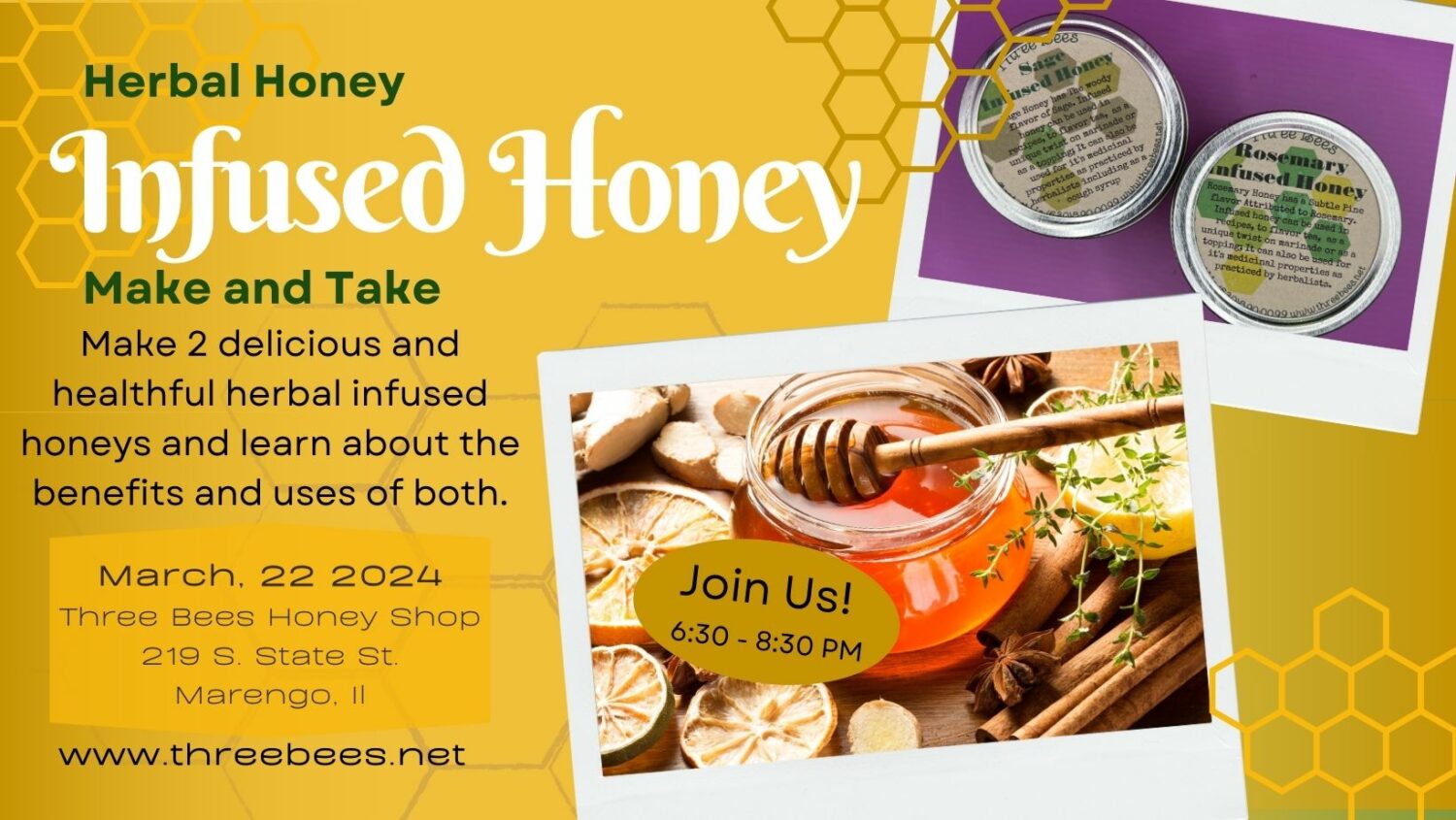 Honey craft Herbal Infused Honey 1500x845