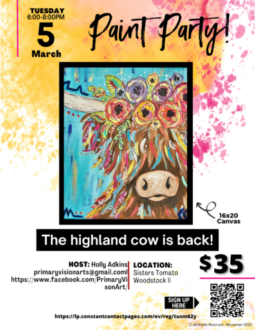 Spring Paintings Marketing Flyer 5 1 369x478